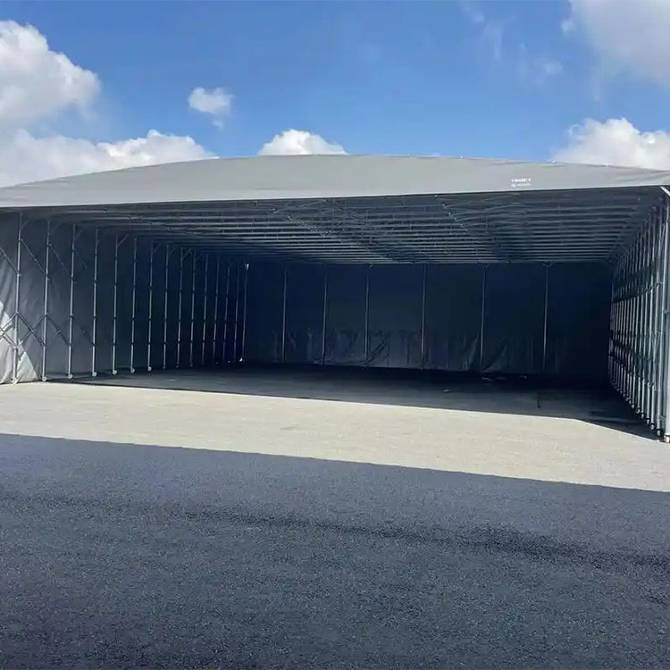 钦州电动/移动推拉棚