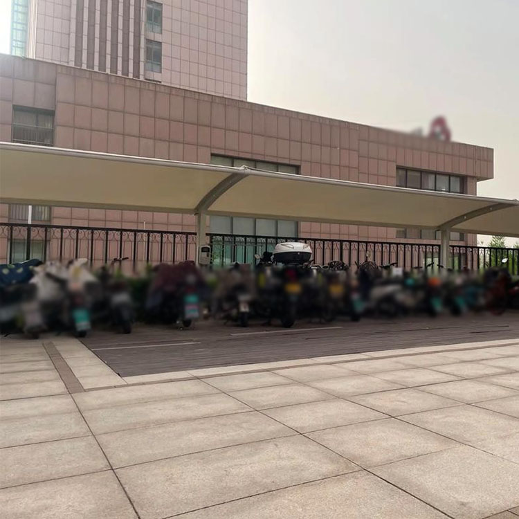 钦州膜结构电动车棚